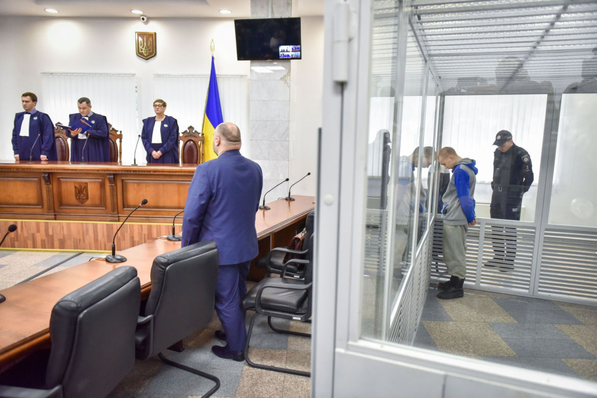 Rosyjski żołnierz skazany na dożywocie za zabicie ukraińskiego cywila