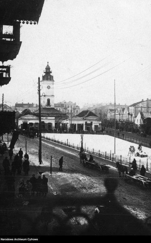 Rynek Kościuszki w Białymstku. Lata międzywojenne