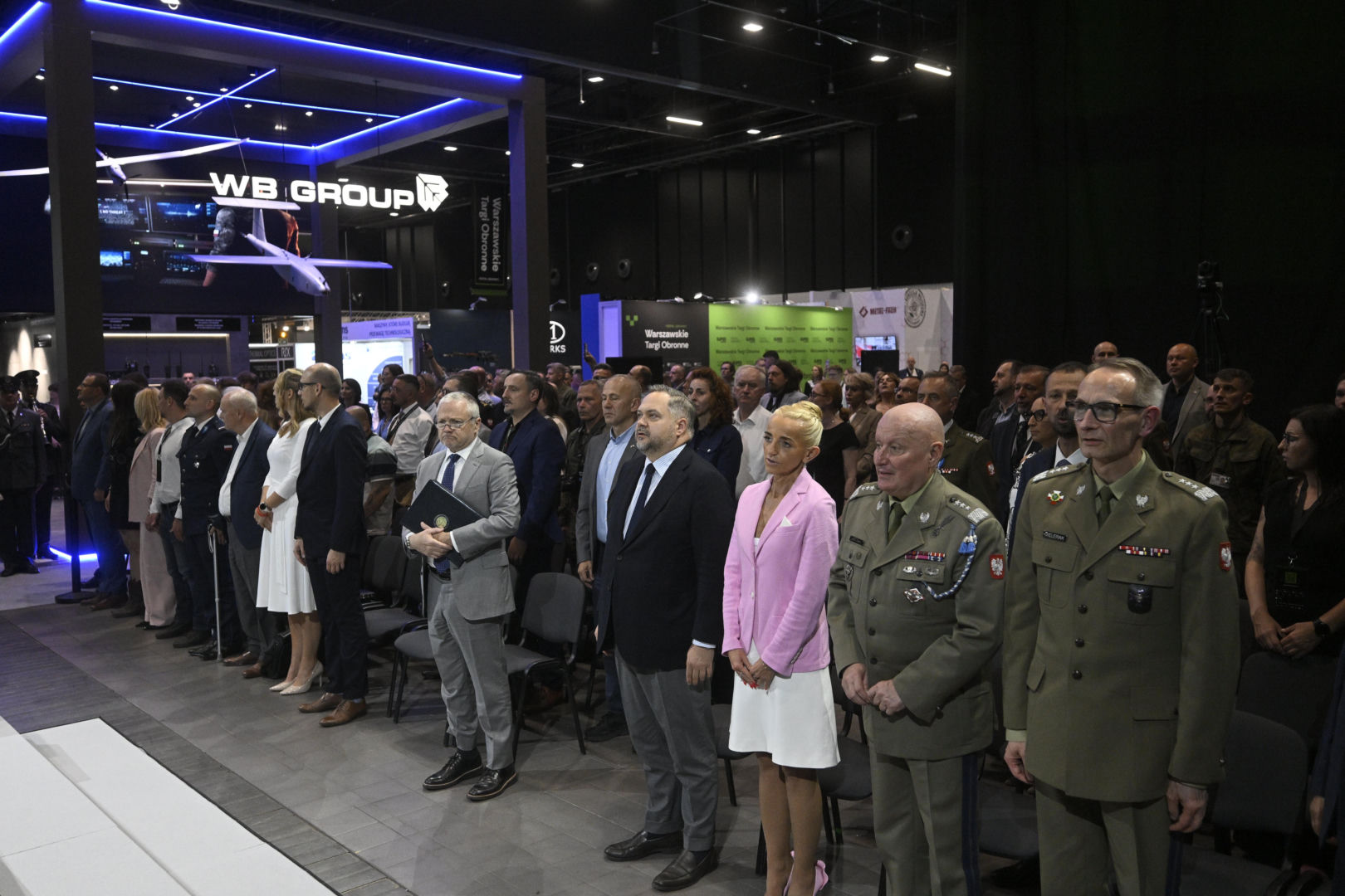 Ambasador USA Tom Rose na Warszawskich Targach Obronnych
