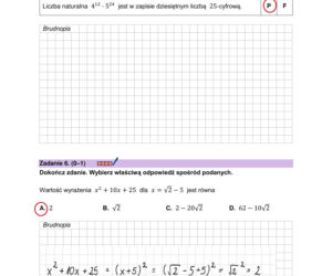 Matura 2026 z matematyki: odpowiedzi do wszystkich zadań z arkusza CKE 5.05.2026