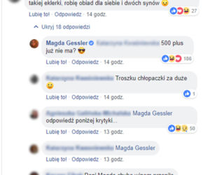 Gessler naśmiewa się z rodziców pobierających 500 plus