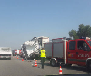 Gigantyczny wypadek na S7