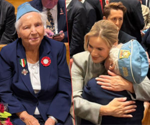 99-letnia Helena Knapczyk wpadła w ramiona Pierwszej Damy.  „Uściskała mnie tak, że brak mi słów”