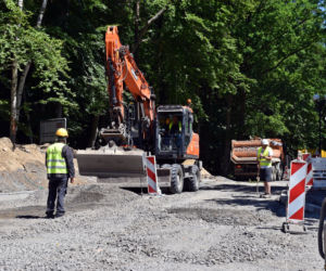 Budowa węzła Głębokie - czerwiec 2021