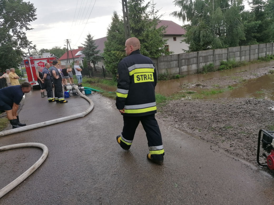  Zalany powiat przeworski na Podkarpaciu [ZDJĘCIA] 