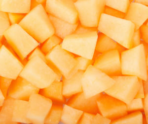 3. Melon – zawartość wody 90%