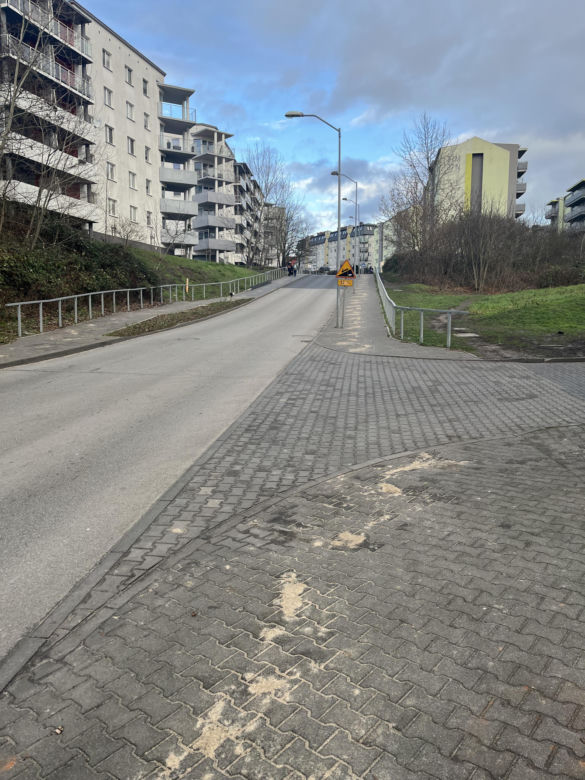 Ulica Kusocińskiego z "Ale urwał!" po 15 latach