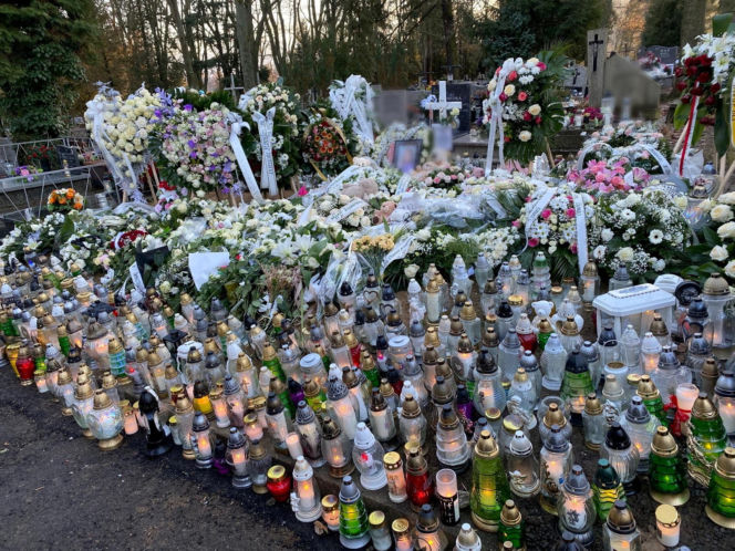 Grób zamordowanej Danusi