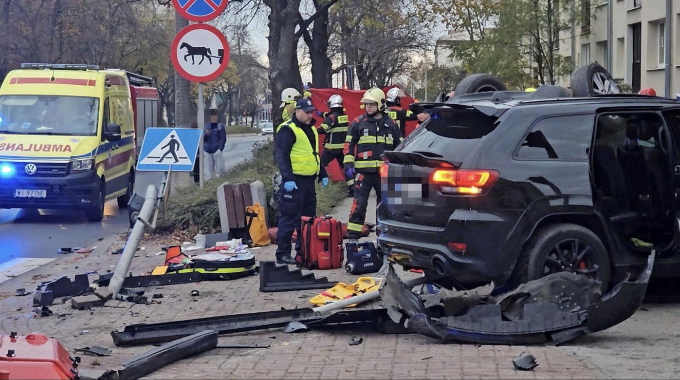 Pruszków wypadek