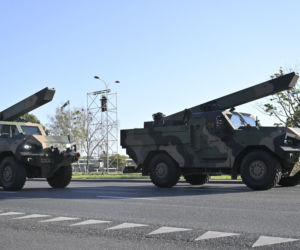 Próba generalna defilady wojskowej w Warszawie