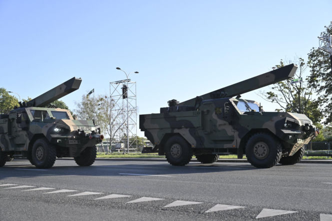 Próba generalna defilady wojskowej w Warszawie