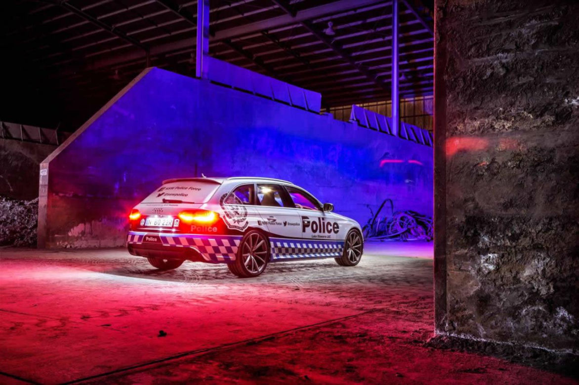 Audi RS4 Avant w służbie australijskiej policji