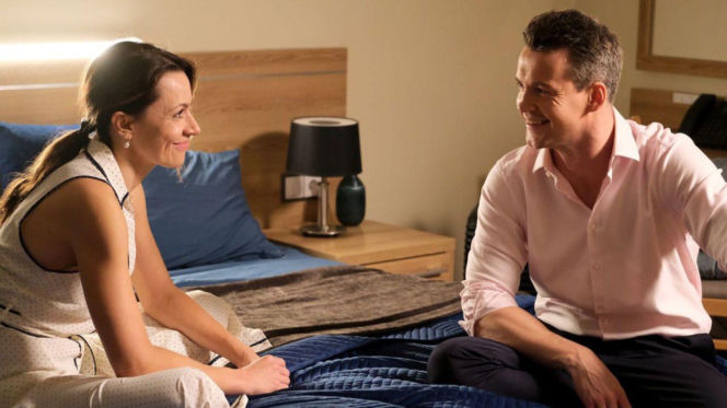 M jak miłość odc.1896. Martyna (Magdalena Turczeniewicz), Jakub Karski (Krzysztof Kwiatkowski)