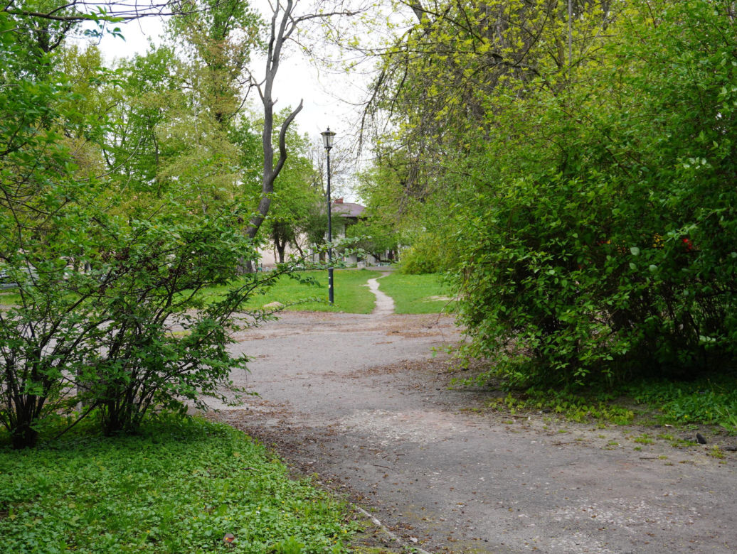 Park Bronowice wiosną 2024