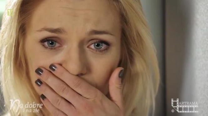 Na dobre i na złe odc. 564. Agata Woźnicka (Emilia Komarnicka)