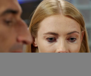Pierwsza miłość odcinek 2370 Kasia (Karolina Chapko) Kaśka (Misiek Koterski)