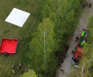 Lokalni strażacy odbyli ćwiczenia ratownicze w gminie Zbuczyn
