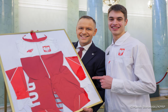 Semirunnij, Kurakowa i reszta olimpijczyków u Karola Nawrockiego