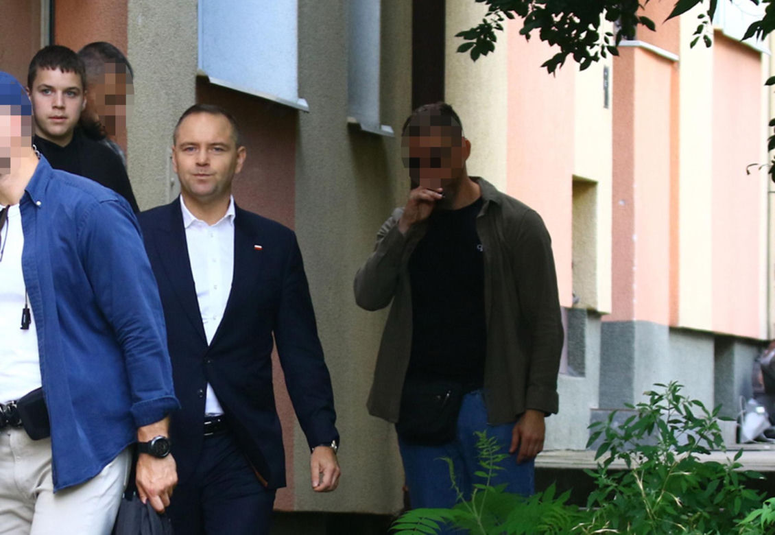 Prezydent Nawrocki zajrzał na stare śmieci