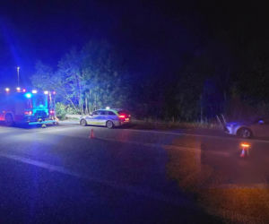 Wypadek na starej trójce