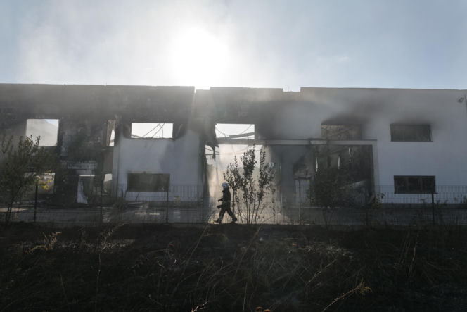 Pożar przy ul. Kasprowicza w Lublinie