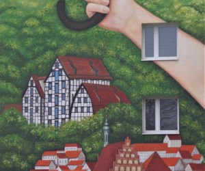 Nowy mural na bydgoskim Błoniu. Powstał ze specjalnych farb [ZDJĘCIA] 