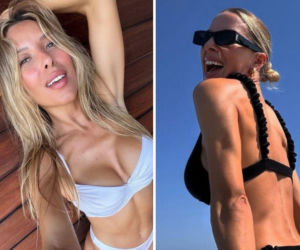 Ewa Chodakowska pręży się w bikini i rozprawia o przytyciu.  Doooopsko urosło