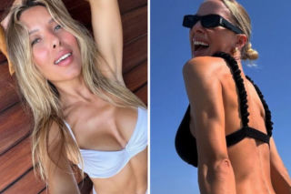 Ewa Chodakowska pręży się w bikini i rozprawia o przytyciu.  Doooopsko urosło