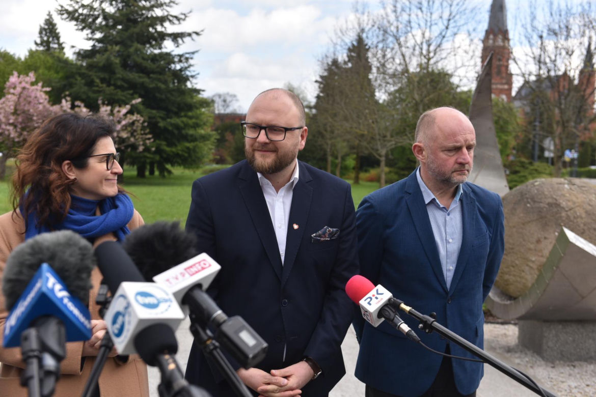 Gwiazdy Koalicji Obywatelskiej w Toruniu. Wspierają Pawła Gulewskiego