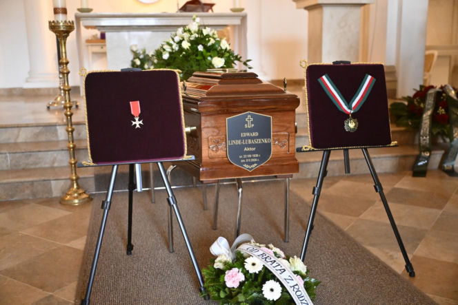 Pogrzeb Edwarda Linde-Lubaszenki