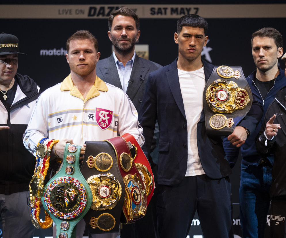 Saul Canelo Alvarez i Dmitrij Biwoł