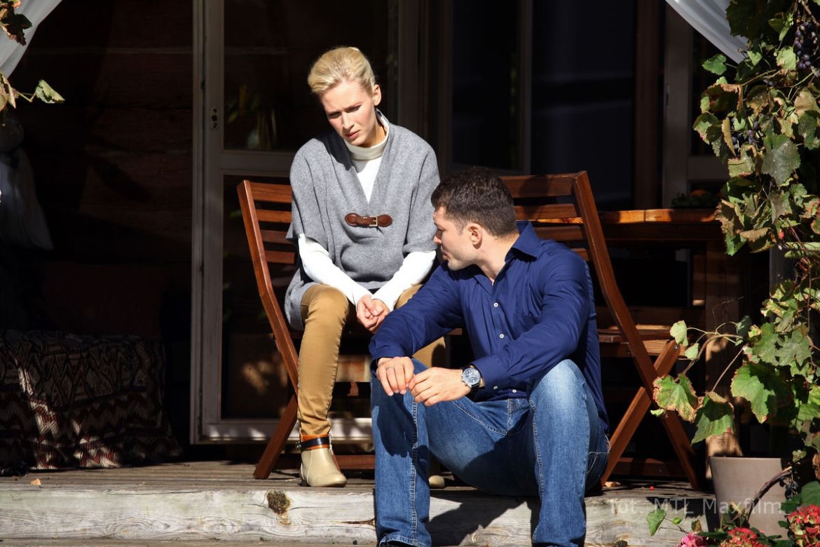 ''M jak miłość'' 1036 Tomek (Andrzej Młynarczyk) Paulina (Agnieszka Żulewska)