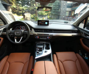wnętrze Audi Q7 druga generacja