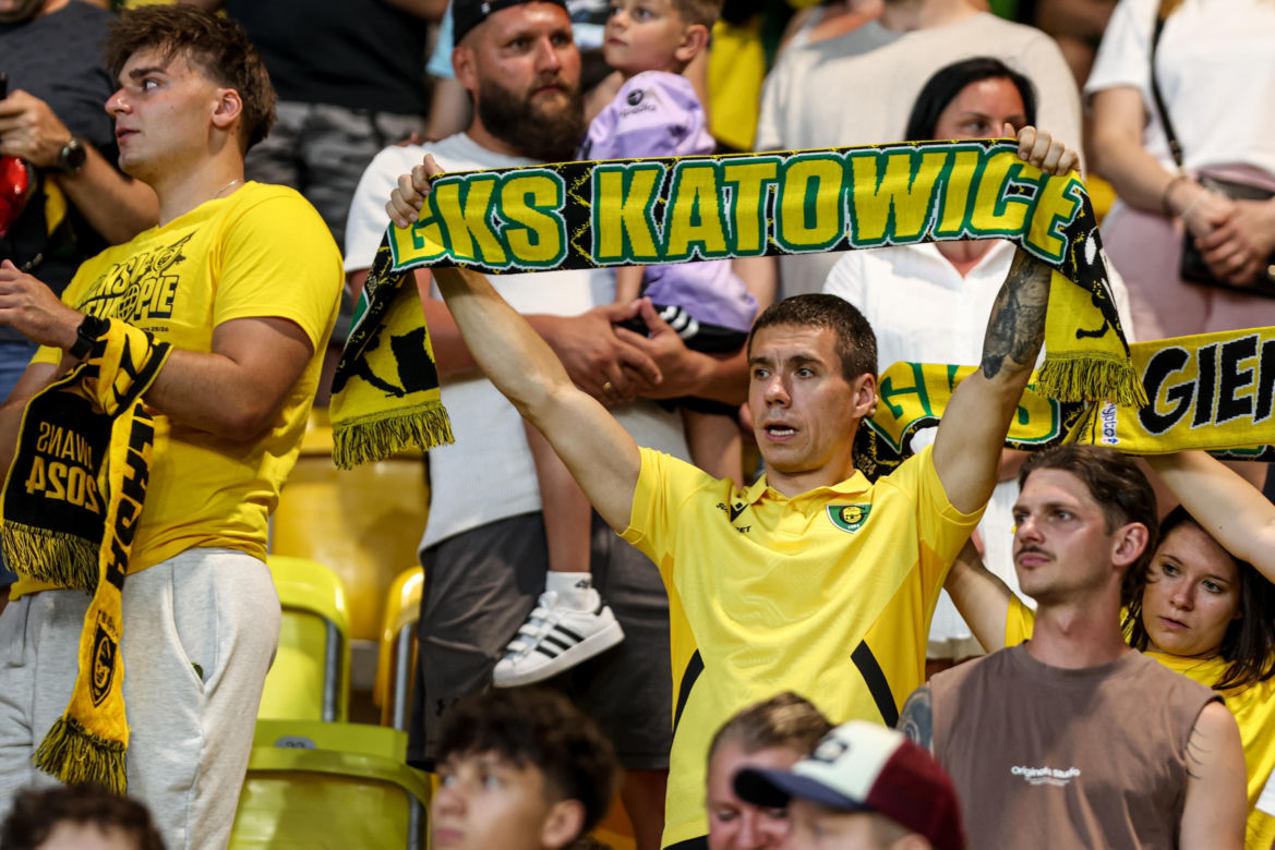 Zdjęcia kibiców z meczu GKS Katowice - MSK Żilina