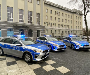Białystok. Nowe radiowozy dla podlaskich policjantów