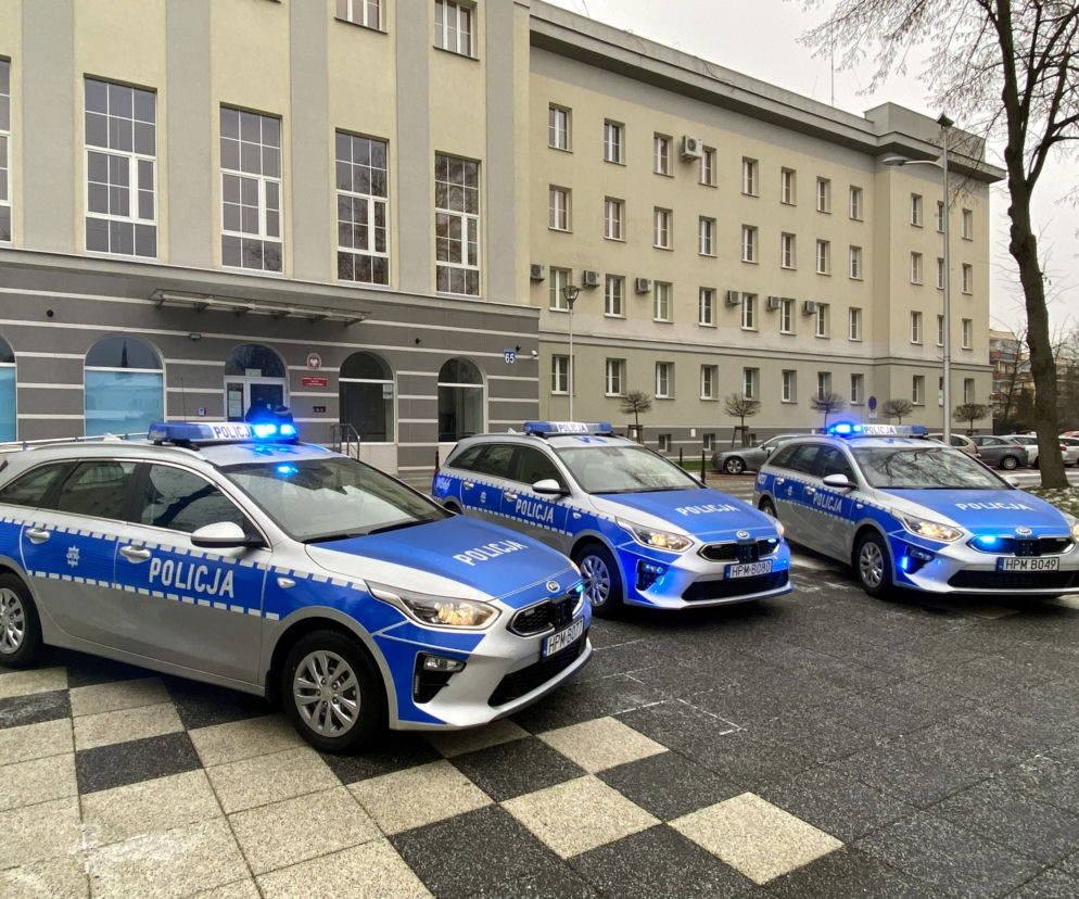 Białystok. Nowe radiowozy dla podlaskich policjantów