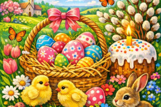 Życzenia wielkanocne 2026. Śliczne kartki wielkanocne z życzeniami dla rodziny i znajomych