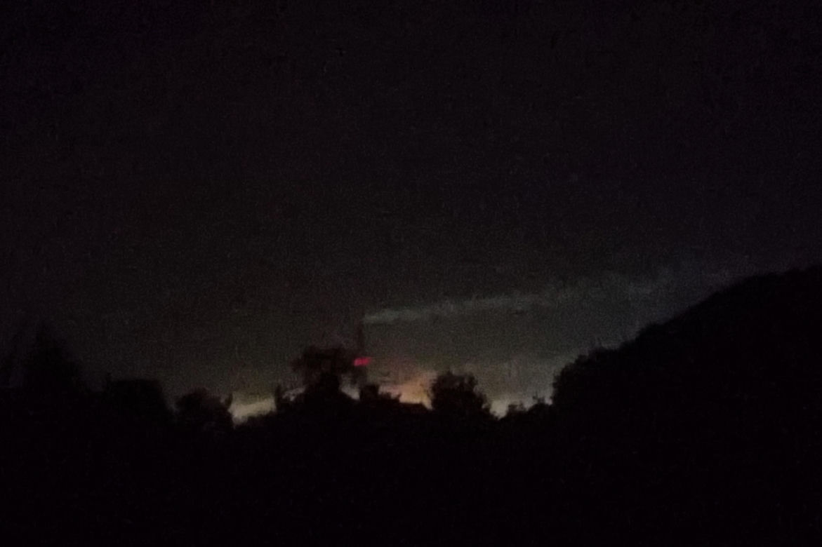 Wielka łuna nad Policami