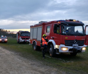 Strzegocice. 29-latek wpadł do wody ze skutera wodnego [GALERIA]