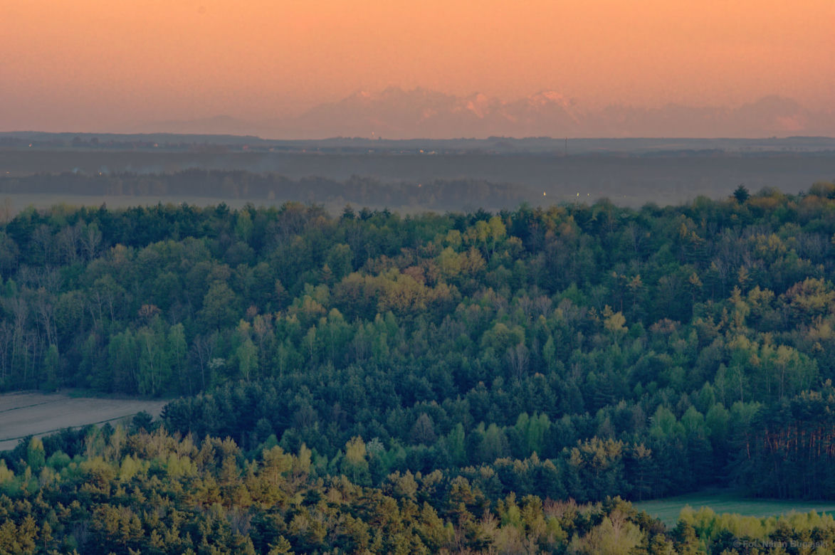 Tatry widziane ze Świętokrzyskiego