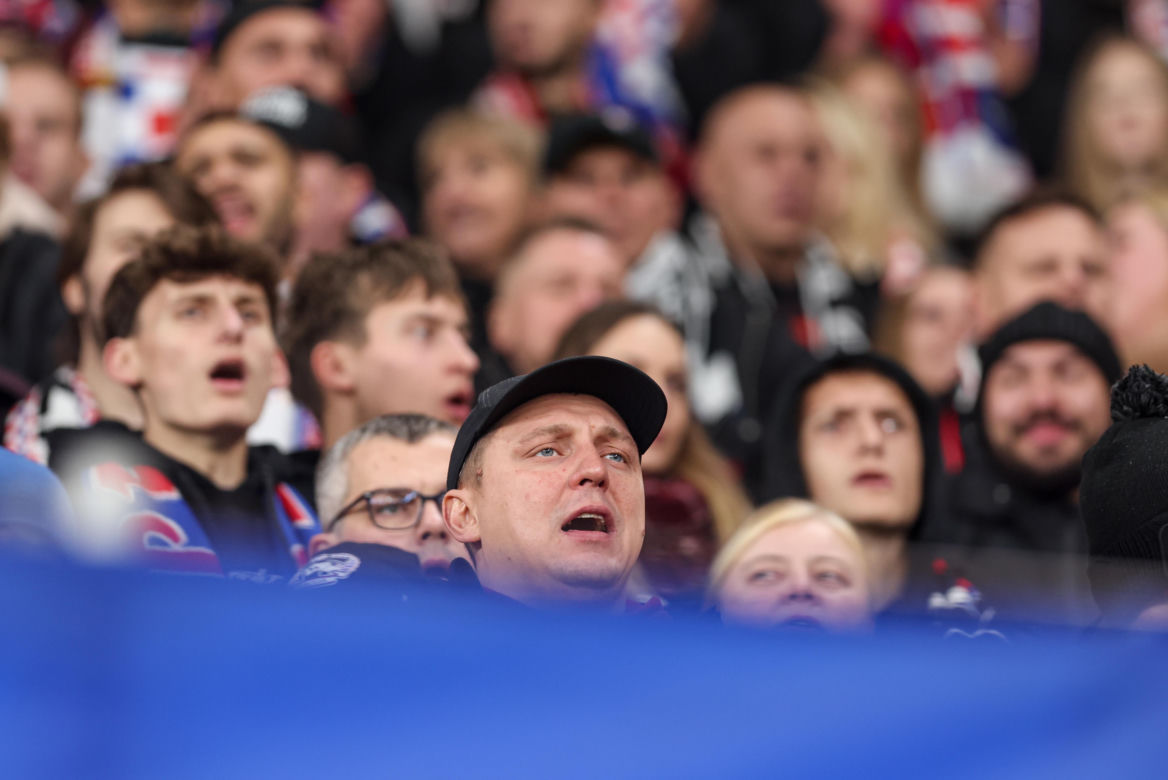 Górnik Zabrze - Legia Warszawa: Zdjęcia kibiców i zawodników z hitu 13. kolejki PKO BP Ekstraklasy