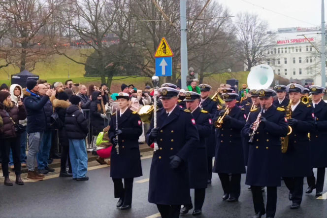 Chrzest promu Jantar Unity