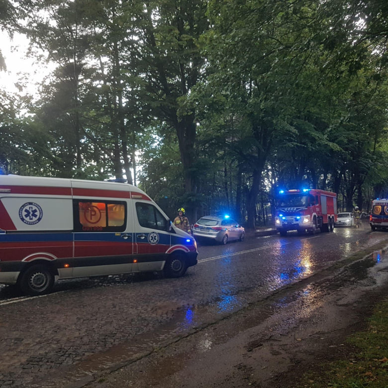 Dramat! Uderzył piorun, jest dwóch poszkodowanych