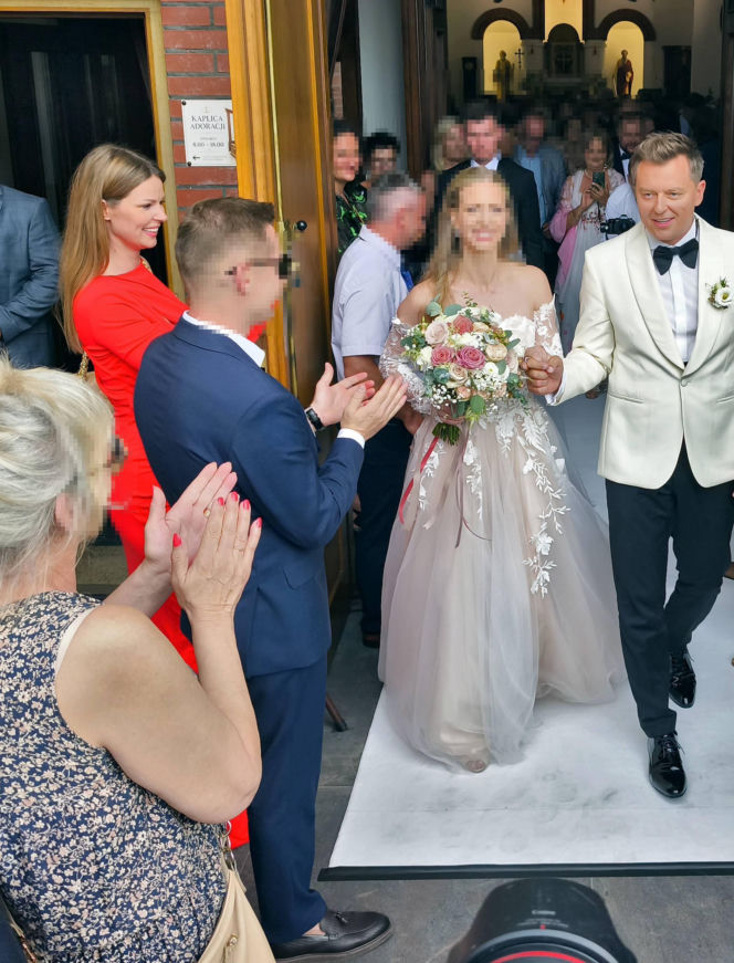 Małgorzata Tomaszewska pojawiła się na ślubie Rafała Brzozowskiego