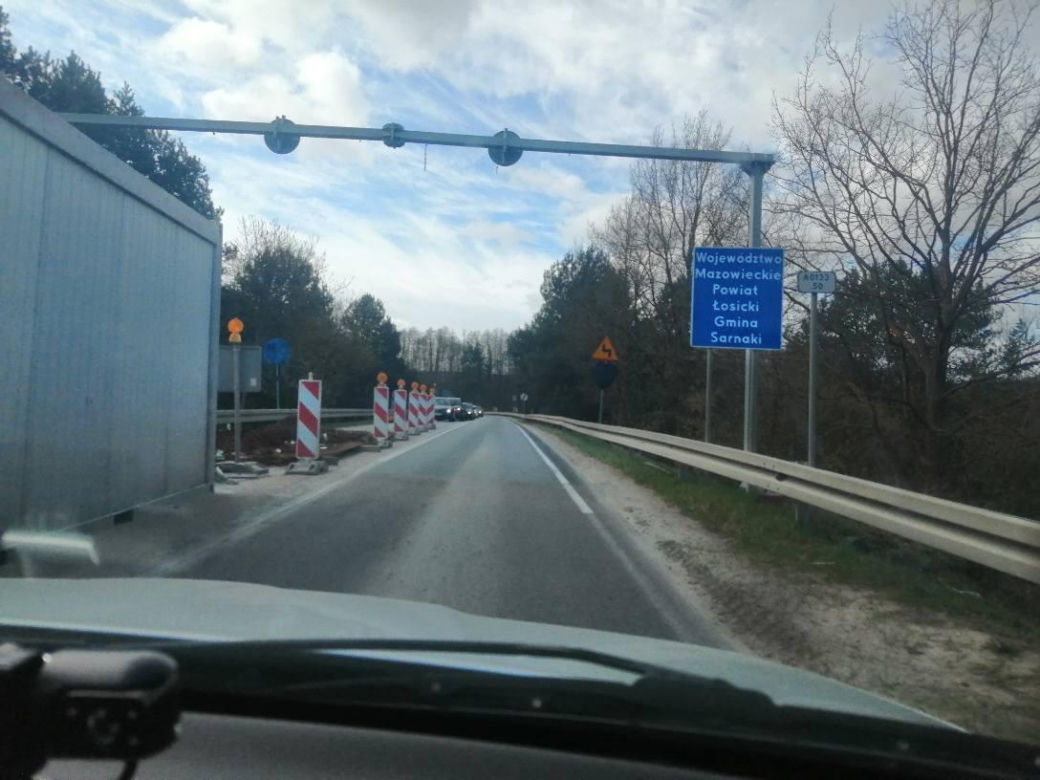 Remont mostu na Bugu w ciągu DK-19