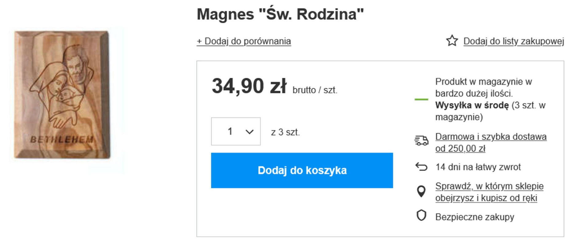 Ojciec Rydzyk sprzedaje prezenty na święta