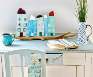 Wnętrze łemkowskiej chaty