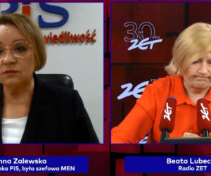 Anna Zalewska w radiu ZET