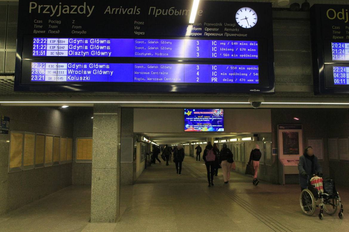 Paraliż na kolei. Gigantyczne opóźnienia pociągów
