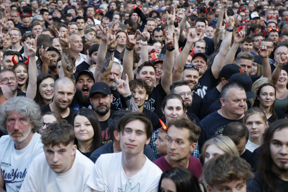 Koncert AC/DC w Warszawie (4.07.2025) - część druga. Organizatorem koncertu jest Live Nation